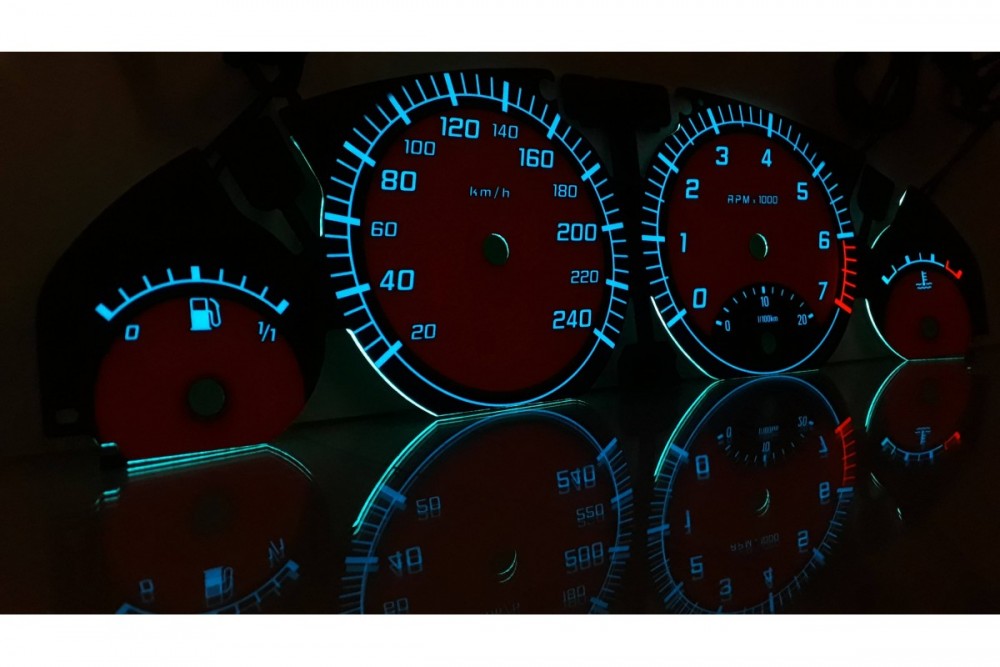 Тюнінг накладки на панель приладів BMW E46 версія 6