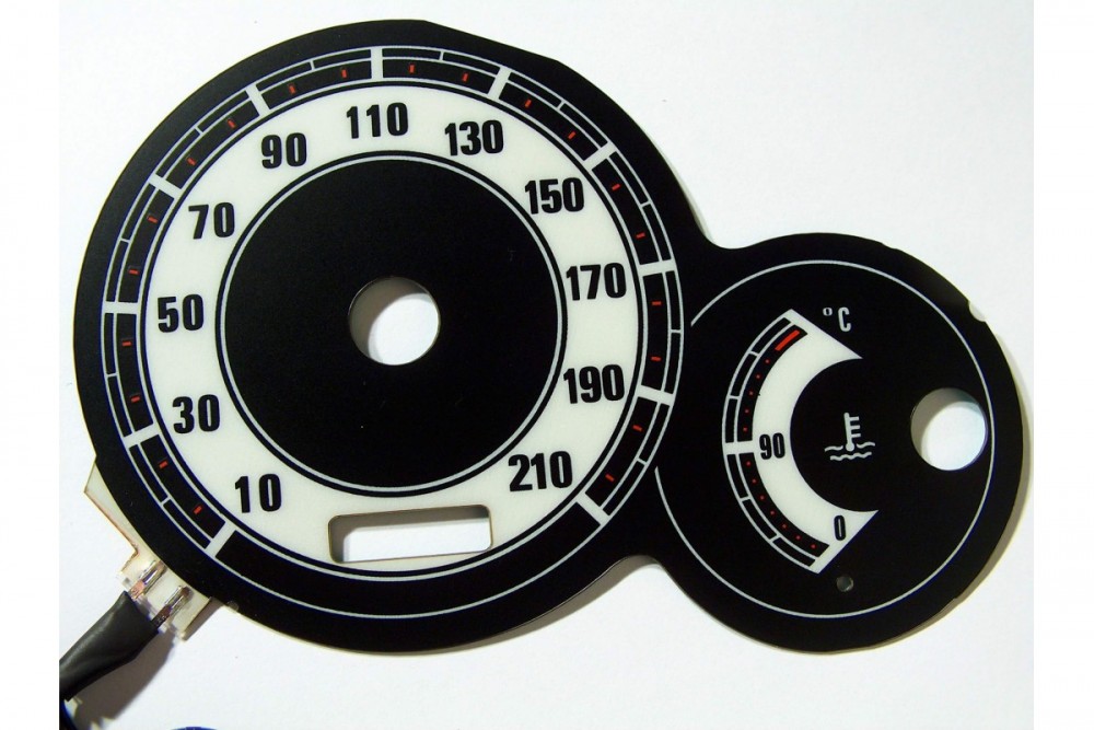 Накладки на шкали приладів Citroen Berlingo вар. 2