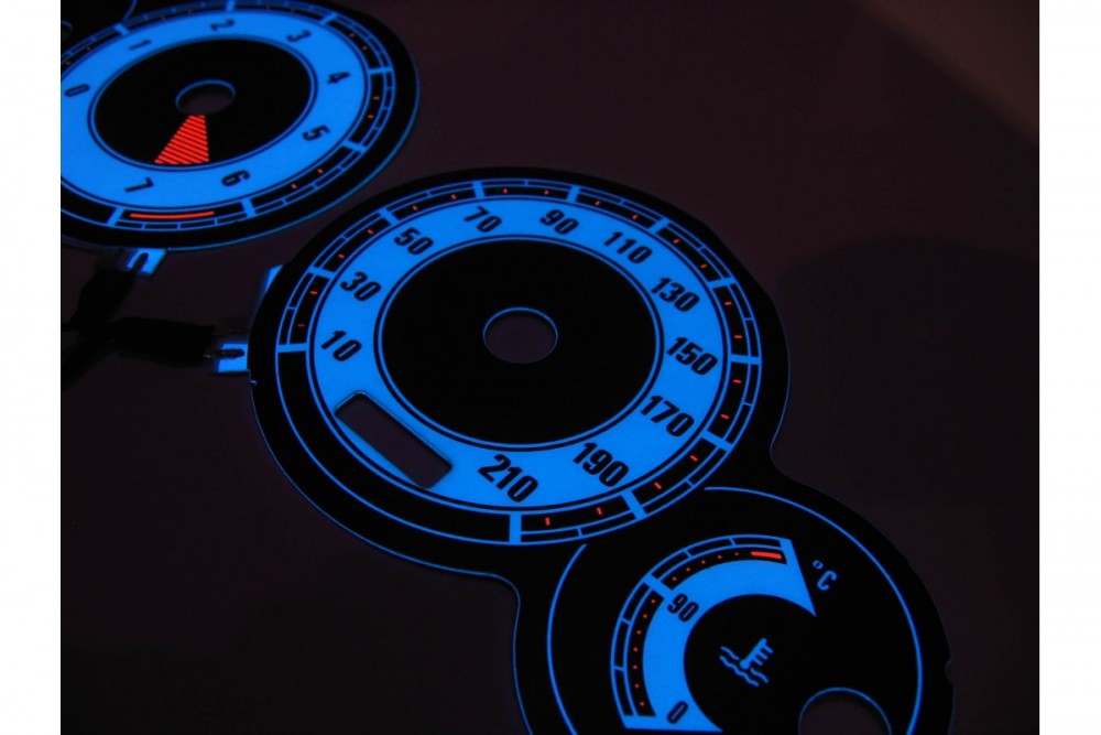 Накладки на шкали приладів Citroen Berlingo вар. 2