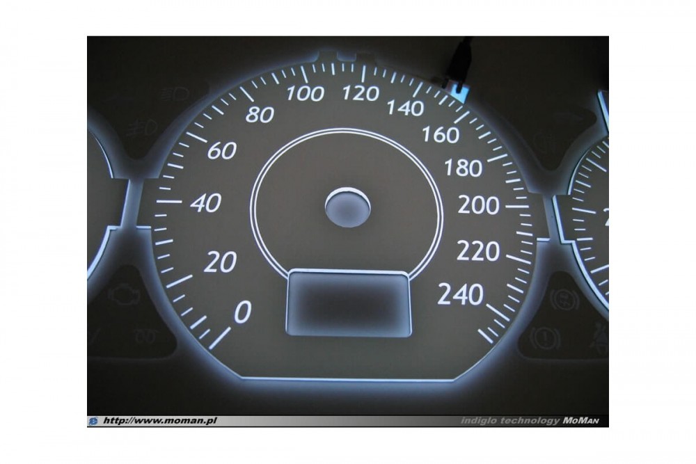 Тюнінгові накладки на шкали приладів Citroen C5 вар. 2