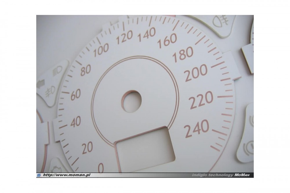 Тюнінгові накладки на шкали приладів Citroen C5 вар. 2