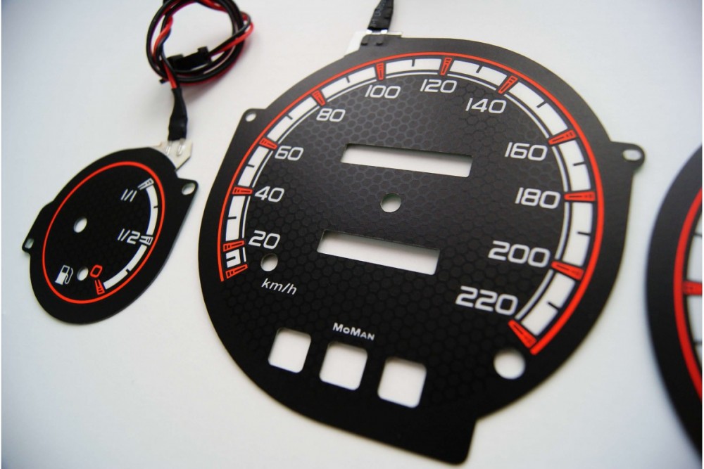 Тюнінгові накладки на панель приладів Daewoo Leganza вар. 1