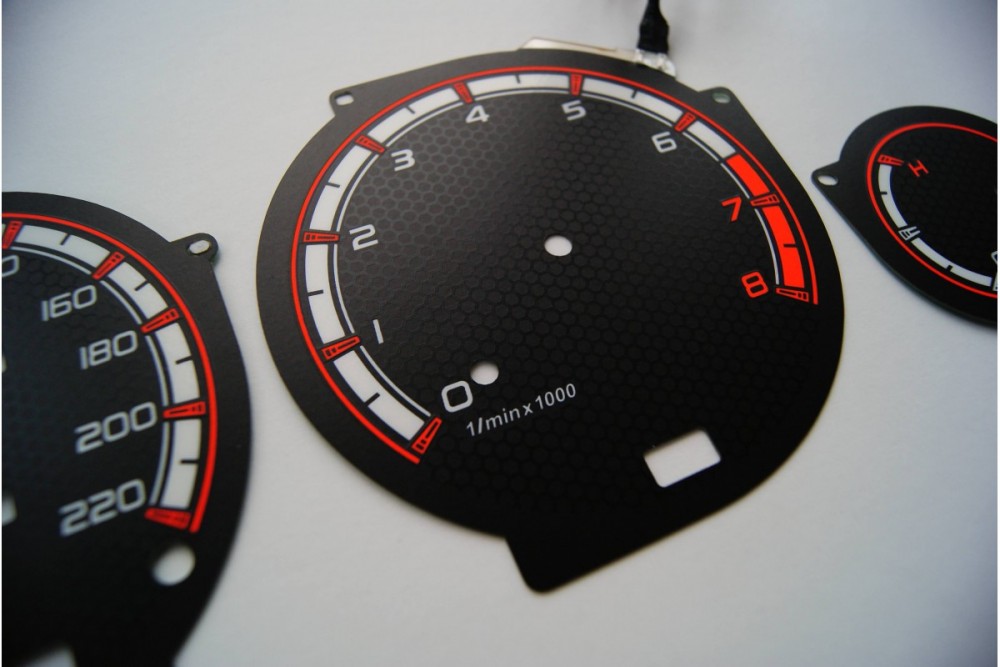 Тюнінгові накладки на панель приладів Daewoo Leganza вар. 1