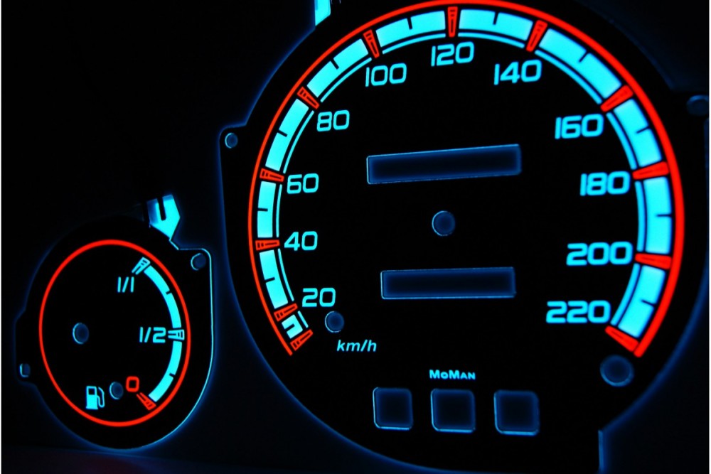 Тюнінгові накладки на панель приладів Daewoo Leganza вар. 1