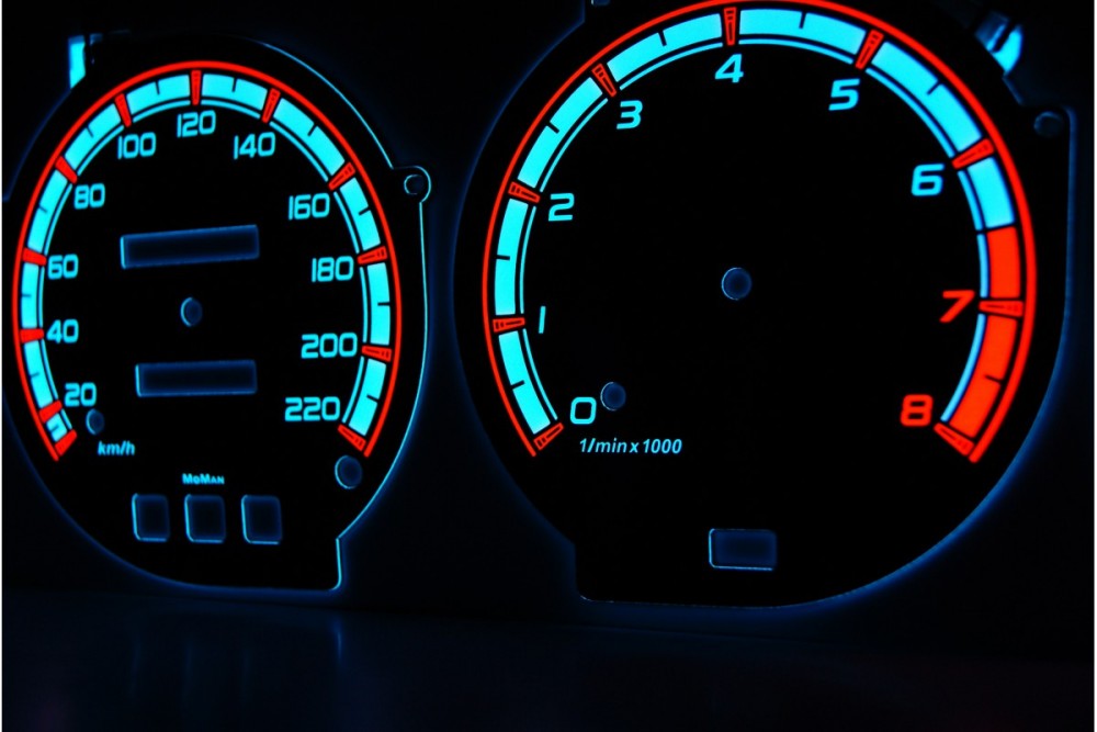 Тюнінгові накладки на панель приладів Daewoo Leganza вар. 1