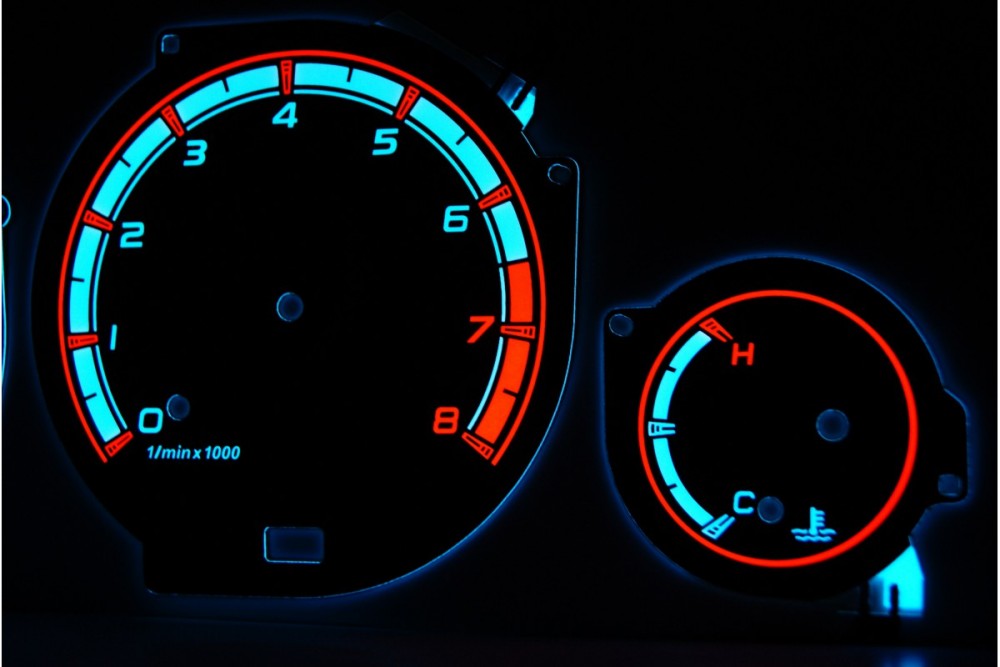 Тюнінгові накладки на панель приладів Daewoo Leganza вар. 1