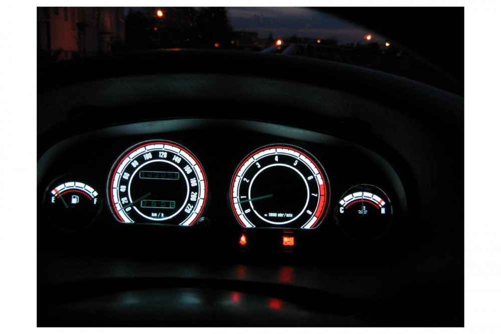 Накладки, що світяться в щиток приладів Daewoo Nubira I