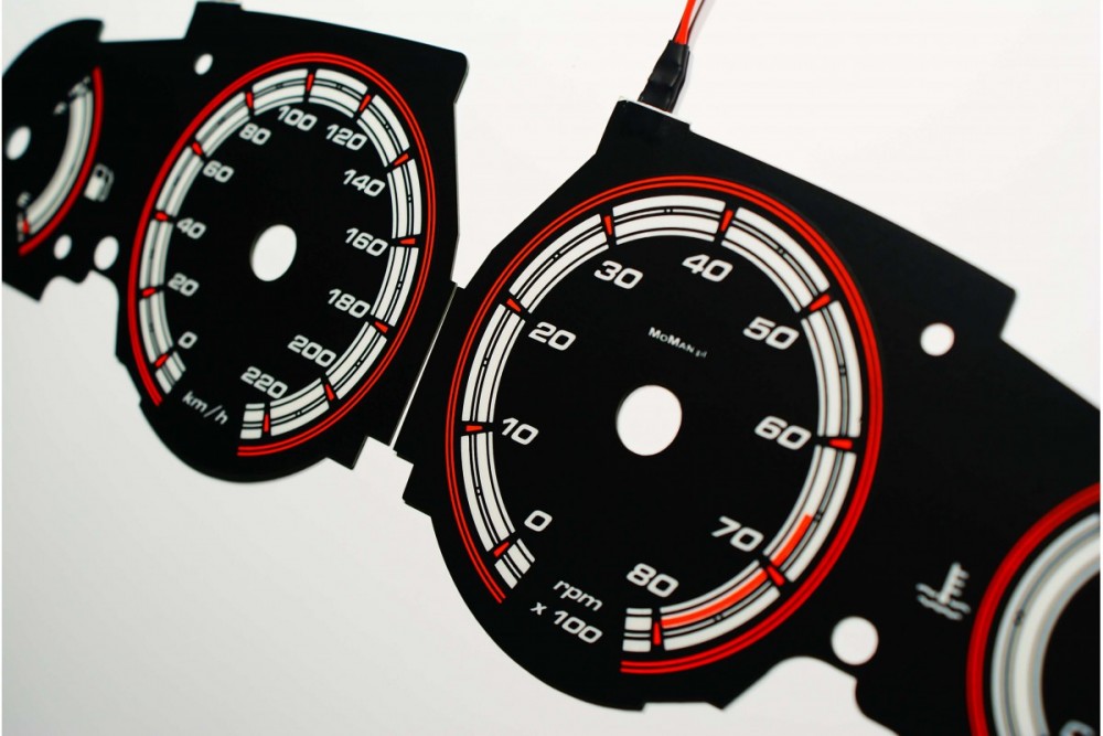 Тюнінгові накладки на шкали приладів Fiat Bravo, Brava, Marea версія 1