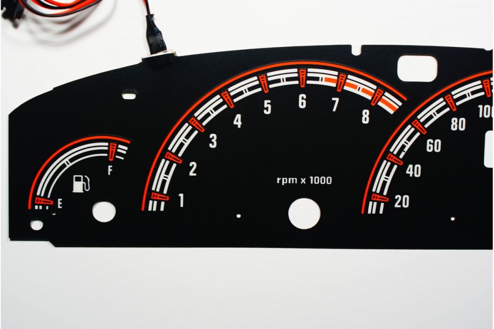 Накладки, що світяться в щиток приладів Fiat Bravo, Brava, Marea версія 2