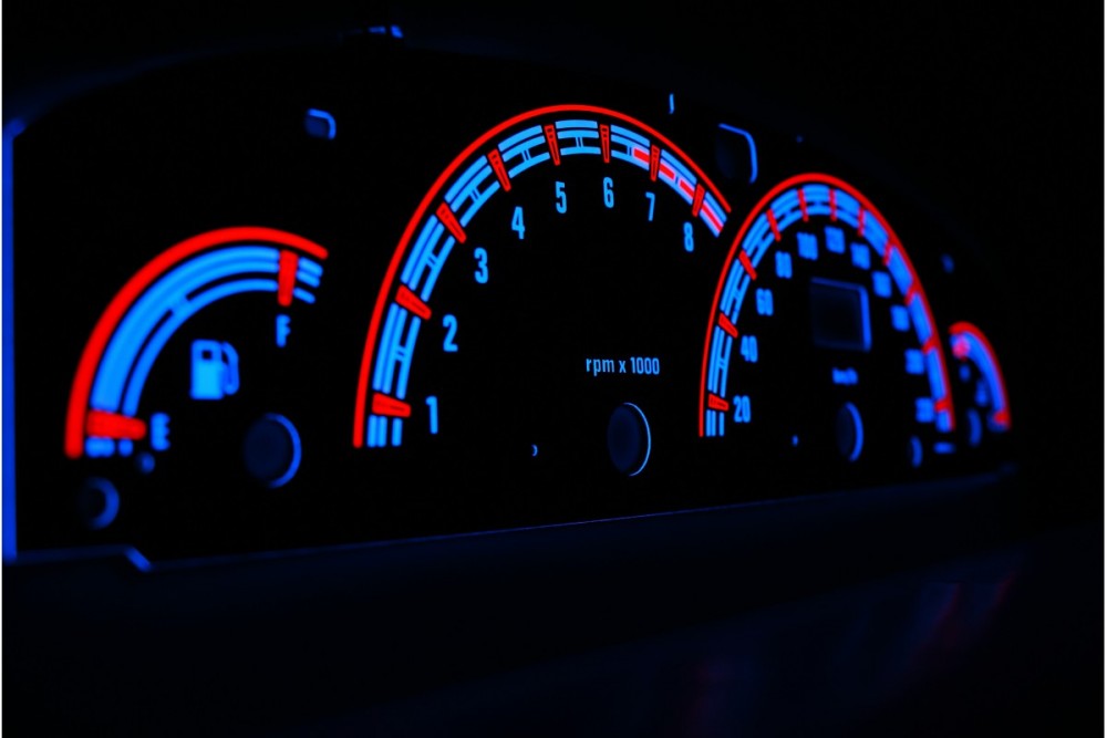 Накладки, що світяться в щиток приладів Fiat Bravo, Brava, Marea версія 2