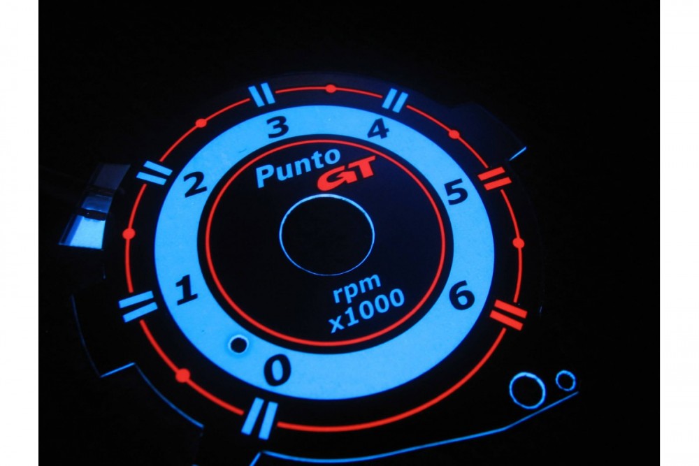 Накладки на панель приладів Fiat Punto I вар. 1
