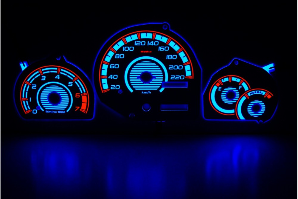 Тюнінгові накладки на панель приладів Ford Escort Mk7/FIESTA MK4 вар. 2