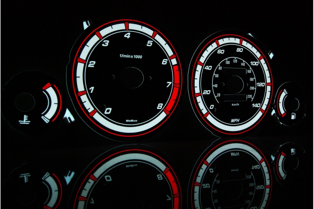 Тюнінгові накладки на панель приладів Honda Accord 1993-1998 вер. 1