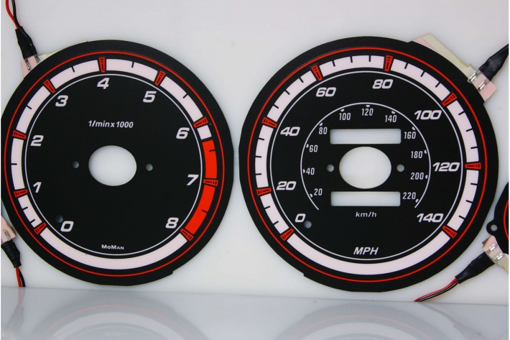 Тюнінгові накладки на панель приладів Honda Accord 1993-1998 вер. 1