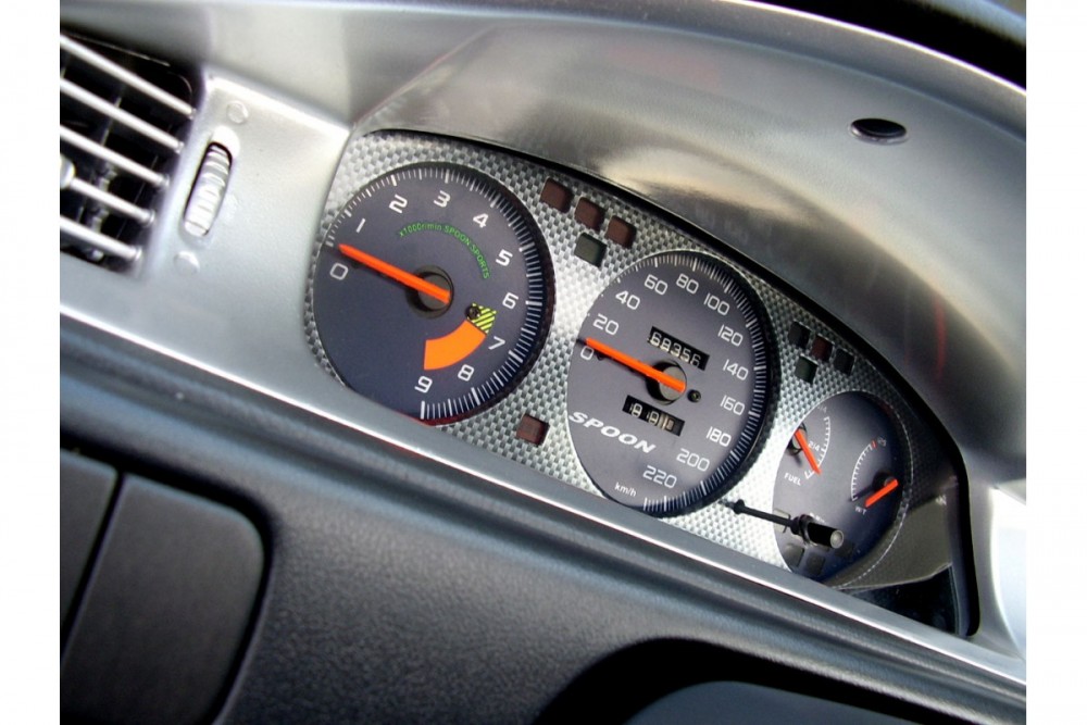 Накладки, що світяться в щиток приладів Honda Civic 1992-1995 стиль Spoon