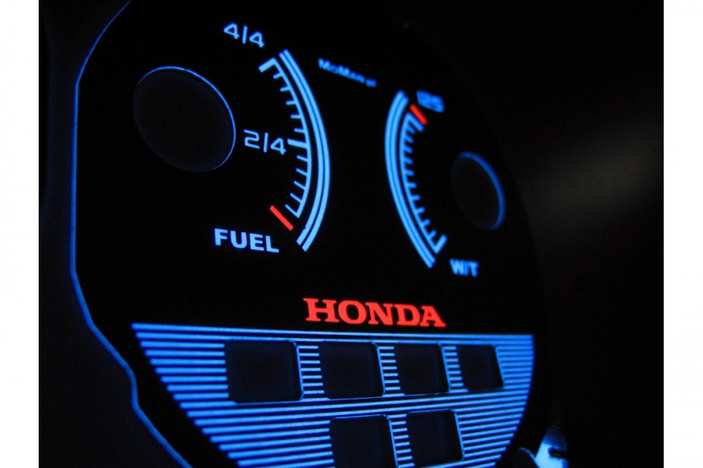 Тюнінгові накладки в щиток приладів Honda Civic 1992-1995 вар. 1
