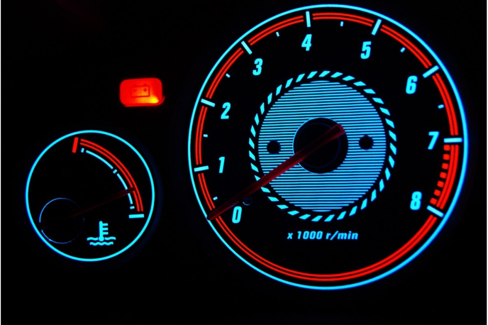 Плазмові накладки в щиток приладів Honda Civic 1995-2000 5D вер. 1
