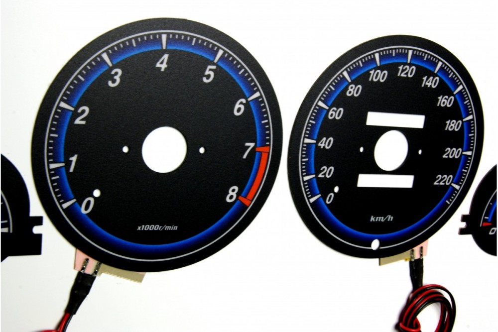 Тюнінгові накладки на панель приладів Honda Civic 1995-2000 5D вер. 2