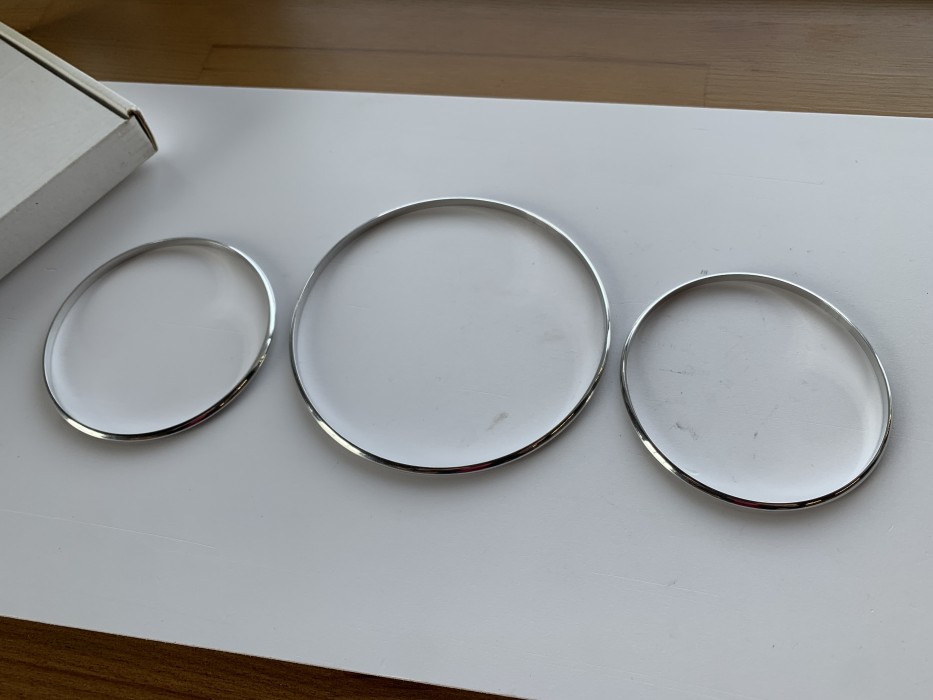 Кільця в щиток приладів Mercedes W202 дорестайл