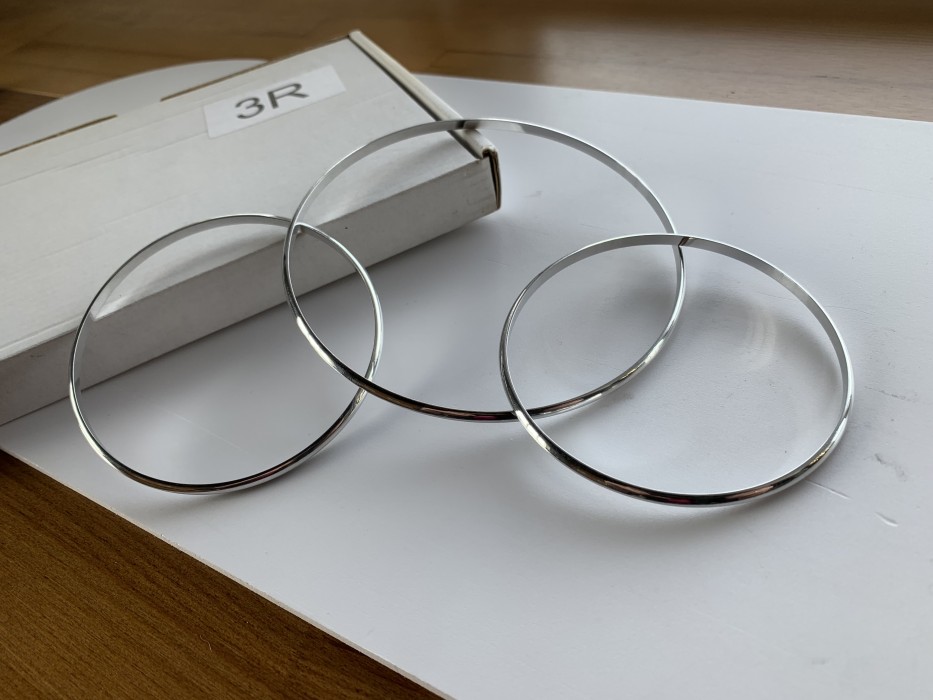 Кільця в щиток приладів Mercedes W202 дорестайл