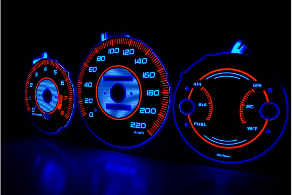 Накладки на панель приладів Honda Civic 1996-2000 вер. 2