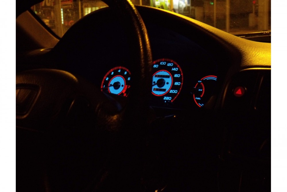Накладки на панель приладів Honda Civic 1996-2000 вер. 2