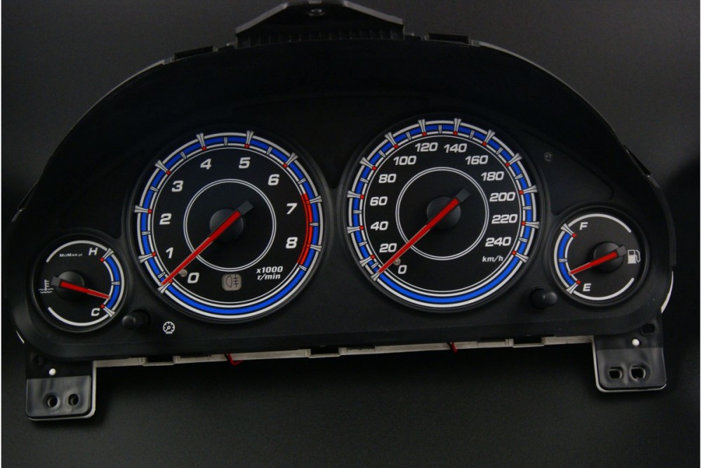 Тюнінг накладки на панель приладів Honda Civic 2001-2005 EM2 SEDAN, COUPE вар. 1