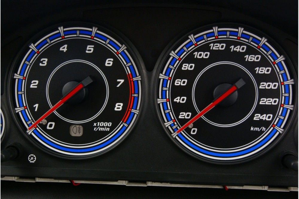 Тюнінг накладки на панель приладів Honda Civic 2001-2005 EM2 SEDAN, COUPE вар. 1