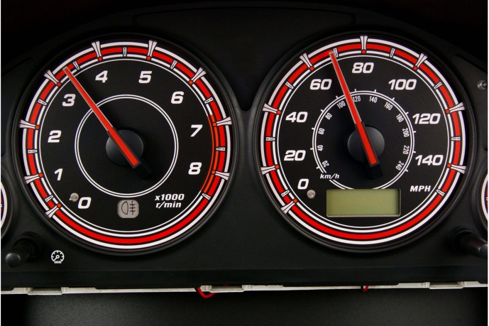 Накладки, що світяться, в щиток приладів Honda Civic 2001-2005 EM2 Sedan/Coupe вар. 2