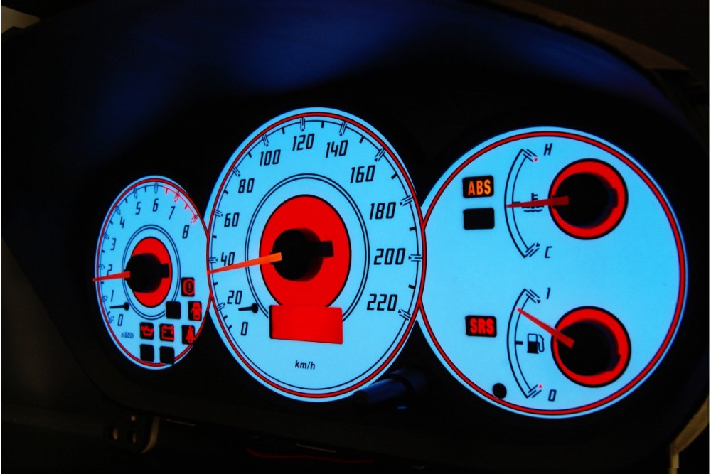 Накладки на панель приладів Honda Civic 2001-2005 вер. 2