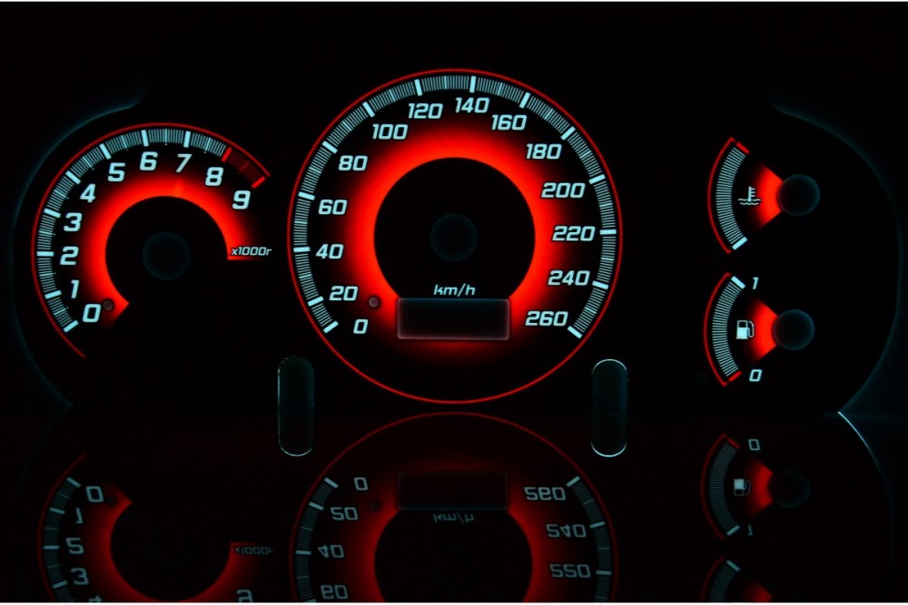 Тюнінгові накладки на панель приладів Honda Civic 2001-2005 вер. 3