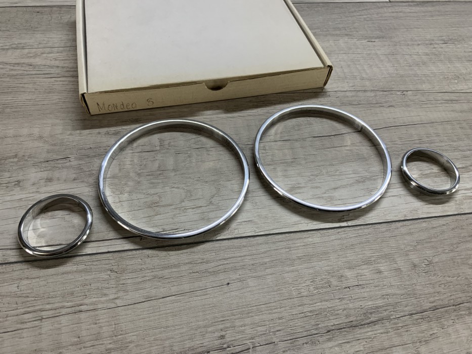 Хром кільця у щиток приладів Ford Mondeo MK3
