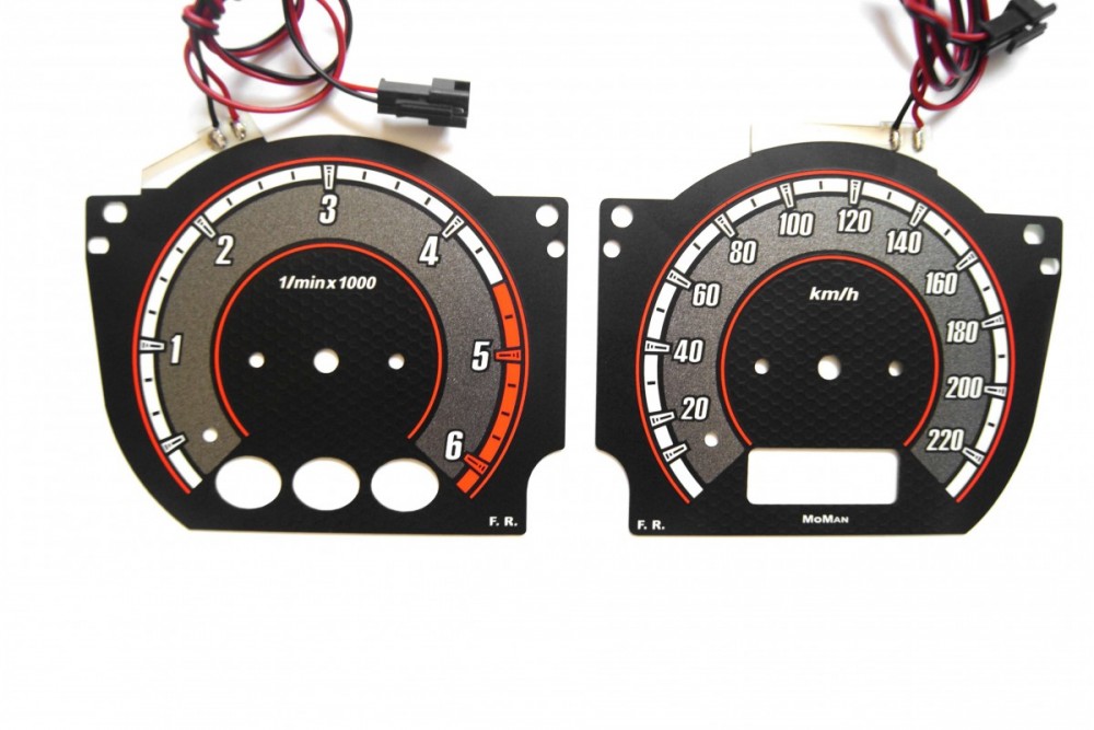 Светящиеся накладки на панель приборов Land Rover Freelander 1