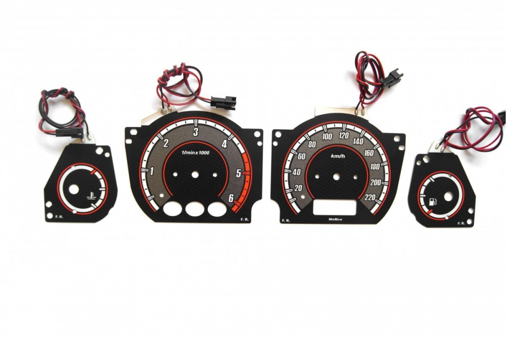 Светящиеся накладки на панель приборов Land Rover Freelander 1