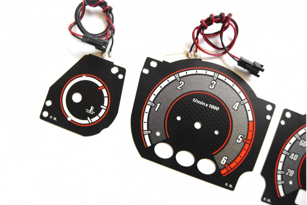 Светящиеся накладки на панель приборов Land Rover Freelander 1