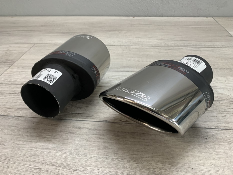 Насадка глушника овальна Buzzer ZZ120XR права
