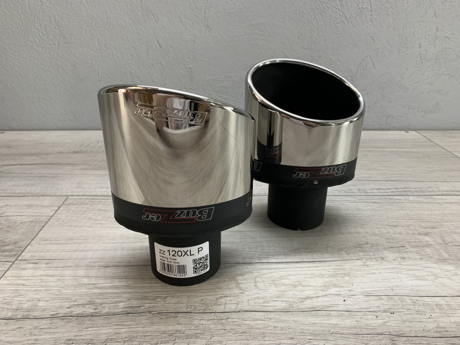 Насадка глушника овальна Buzzer ZZ120XR права