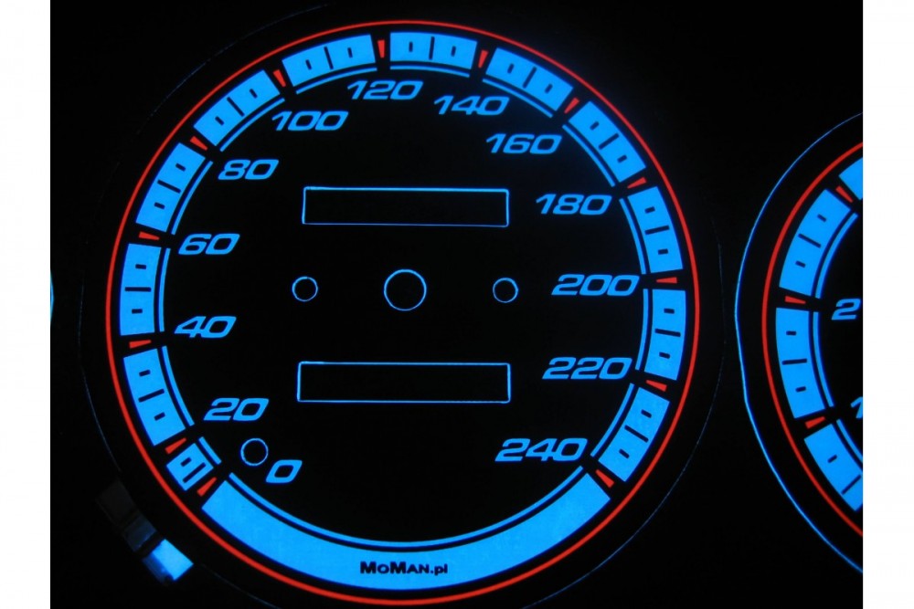Накладки, що світяться, в щиток приладів MAZDA 323F BG / MX-3 вар. 1