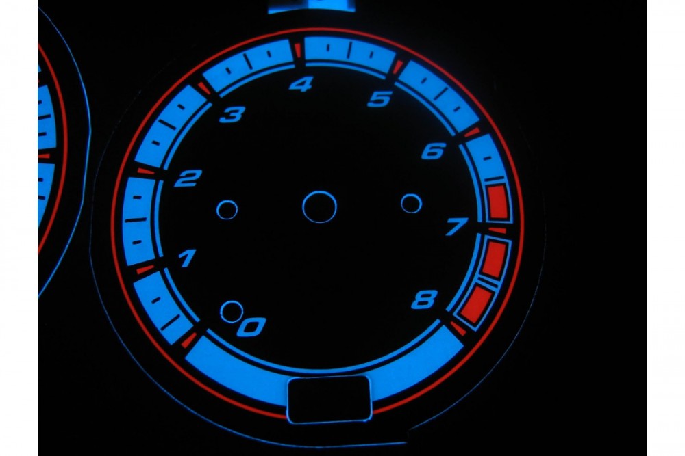 Накладки, що світяться, в щиток приладів MAZDA 323F BG / MX-3 вар. 1