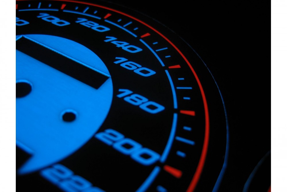 Накладки, що світяться, в щиток приладів MAZDA 323F BG / MX-3 вар. 1