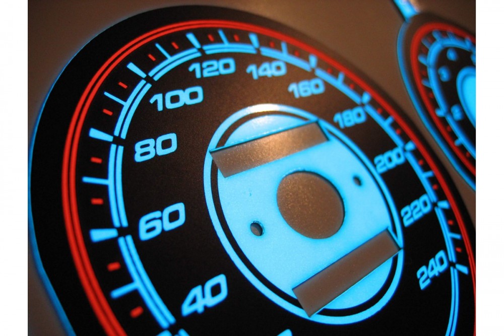 Плазмові накладки в приладку Mazda 323F BG/MX-3 вар. 2