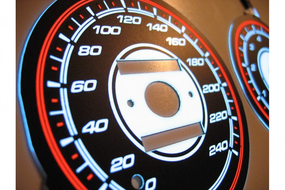 Плазмові накладки в приладку Mazda 323F BG/MX-3 вар. 2