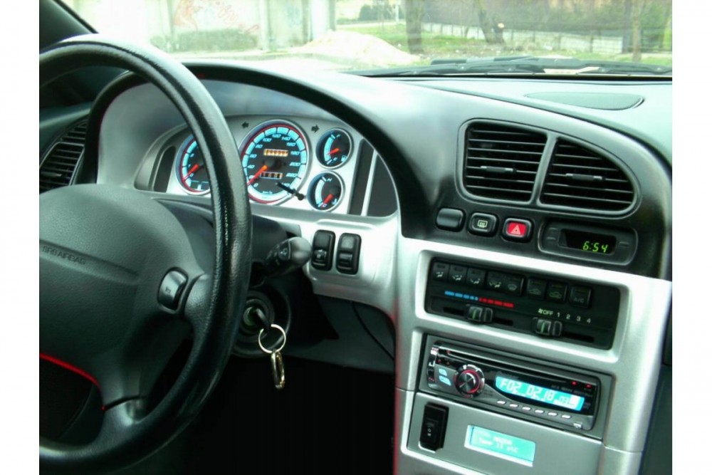 Тюнінгові накладки в щиток приладів Mazda 323F BA