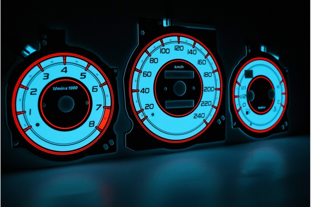 Тюнінгові накладки в щиток приладів Mazda Xedos 6, 9 / Millenia вар. 2