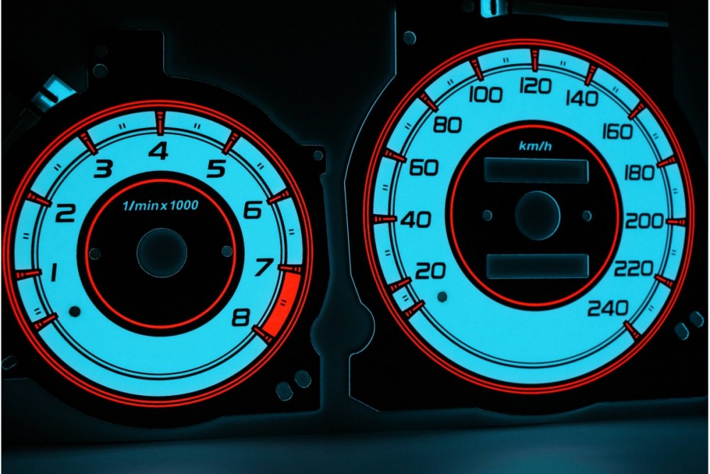 Тюнінгові накладки в щиток приладів Mazda Xedos 6, 9 / Millenia вар. 2