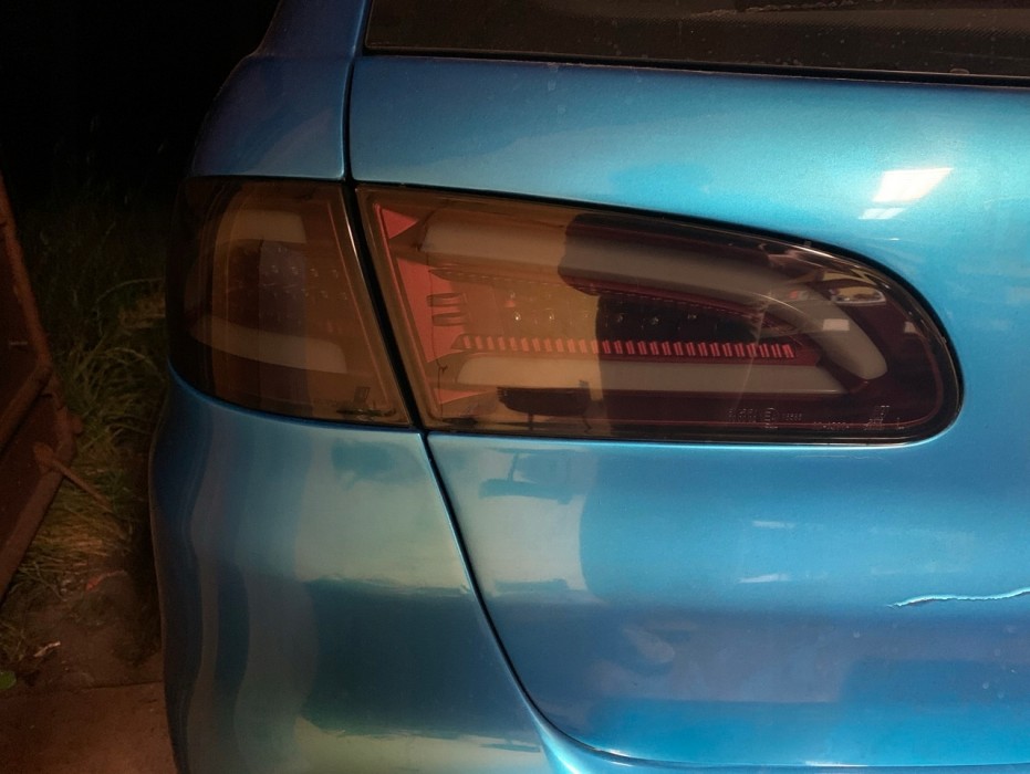 Тюнінгові задні стопи діодні (ліхтарі) SEAT IBIZA 3 6L RED SMOKE