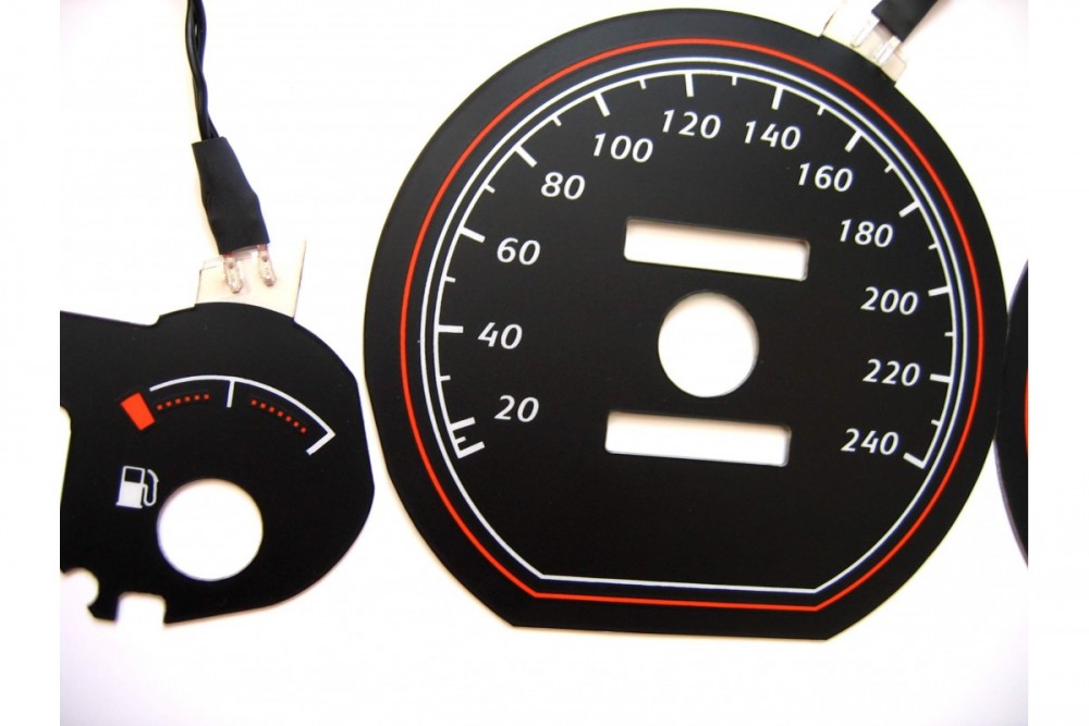 Накладки, що світяться, в щиток приладів Mitsubishi Carisma вар. 2