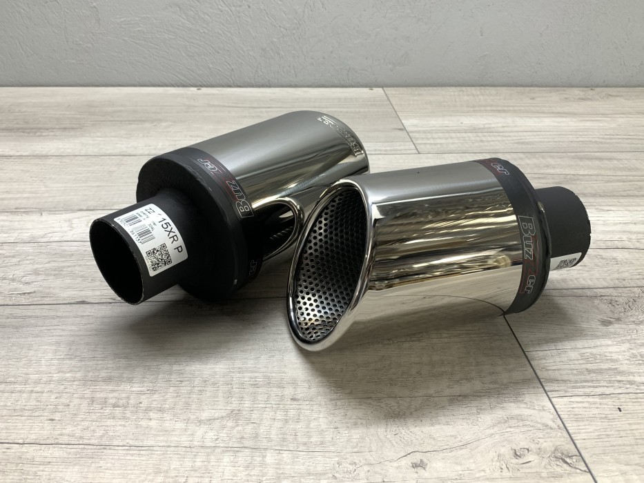 Круглая насадка глушителя 115 мм Buzzer ZZ115XL левая
