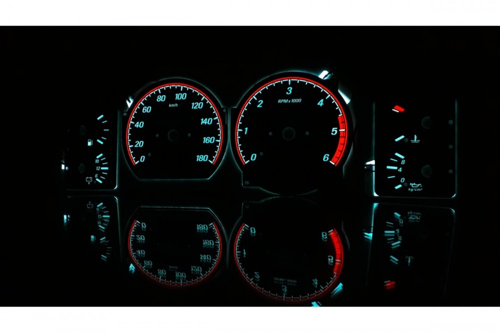 Накладки, що світяться, на шкали приладів Nissan Patrol Y60