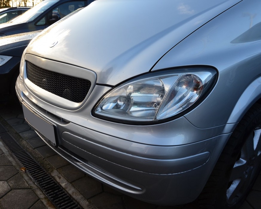 Решітка радіатора без логотипу Mercedes Vito II W639